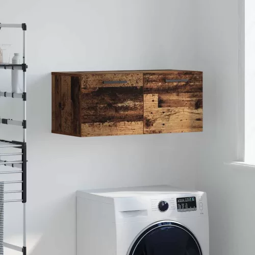 vidaXL Fali Szekrény Régi fa 80 x 36.5 x 35 cm Faanyag