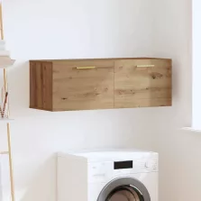   vidaXL Fali Szekrény kézműves tölgy 100 x 36.5 x 35 cm Faanyag