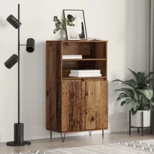 vidaXL Magasfiú Barna 60 x 36 x 110 cm Faanyag