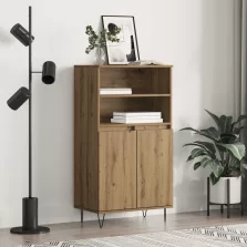vidaXL Magasfiú Barna 60 x 36 x 110 cm Faanyag