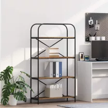 vidaXL Könyvespolc Öreg fa 80 x 30 x 146 cm Faanyag
