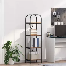 vidaXL Könyvespolc Öreg fa 40 x 30 x 146 cm Faanyag