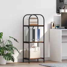 vidaXL Könyvespolc Öreg fa 40 x 30 x 109 cm Faanyag