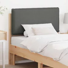   vidaXL Kárpitozott fejtámla Természetes és Világosszürke 100 cm