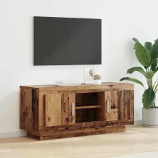 vidaXL TV szekrény Öreg fa 102 x 35 x 45 cm Faanyag