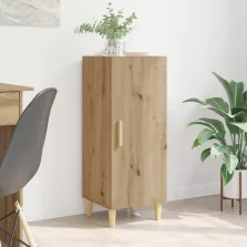   vidaXL Széf Falra szerelhető Artisan tölgy 34,5 x 34 x 90 cm Faanyag