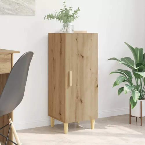 vidaXL Széf Falra szerelhető Artisan tölgy 34,5 x 34 x 90 cm Faanyag