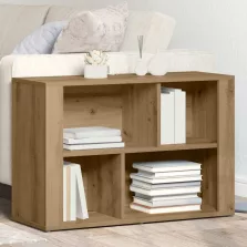 vidaXL Széf Artisan tölgy 80 x 30 x 53 cm Faanyag