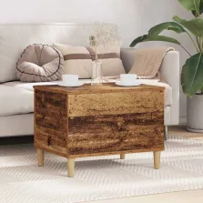 vidaXL Éjjeliszekrény Öreg fa 60 x 44,5 x 45 cm Faanyag