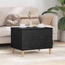   vidaXL Éjjeliszekrény Fekete tölgy 60 x 44,5 x 45 cm Faanyag