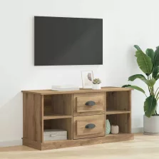   vidaXL TV szekrény fiókkal Artisan tölgy 99,5 x 35,5 x 48 cm Faanyag