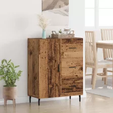   vidaXL Széf fiókkal Öreg fa 69,5 x 34 x 90 cm Műszaki fa és vas