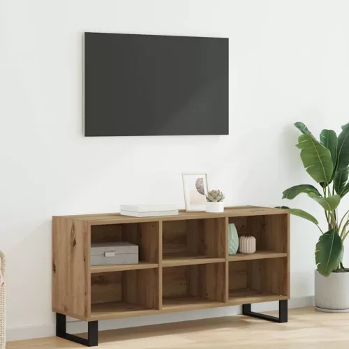 vidaXL TV szekrény Artisan tölgy 103,5 x 30 x 50 cm Faanyag