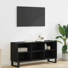 vidaXL TV szekrény Fekete tölgy 103,5 x 30 x 50 cm Faanyag