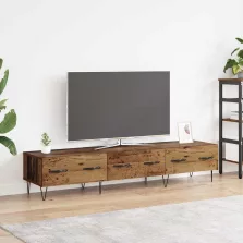   vidaXL TV szekrény fiókkal Régi fa 150 x 36 x 30 cm Faanyag