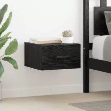   vidaXL Éjjeliszekrény 2 pcs Musta tammi 35 x 35 x 20 cm Faanyag