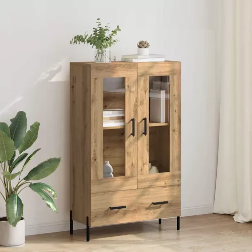 vidaXL Magasfiú Corona Artisan tölgy 69,5 x 31 x 115 cm Faanyag