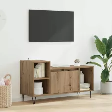 vidaXL TV szekrény Artisan tölgy 100 x 35 x 55 cm Faanyag