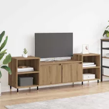 vidaXL TV szekrény Artisan tölgy 160 x 35 x 55 cm Faanyag