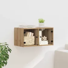 vidaXL Fali Szekrény Artisan tölgy 68 x 37 x 35 cm Faanyag