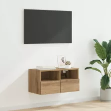   vidaXL TV Fali Szekrény Artisan tölgy 60 x 30 x 30 cm Faanyag
