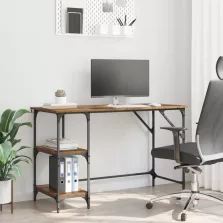 vidaXL Asztal Öreg fa 120 x 50 x 75 cm Faanyag