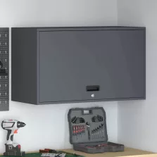 vidaXL Fali szekrény a garázsba Antracit 90 x 40 x 53 cm