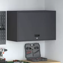 vidaXL Fali szekrény a garázsba Antracit 80 x 40 x 53 cm