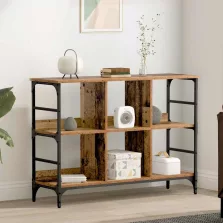 vidaXL Széf Öreg fa 102 x 32 x 73,5 cm