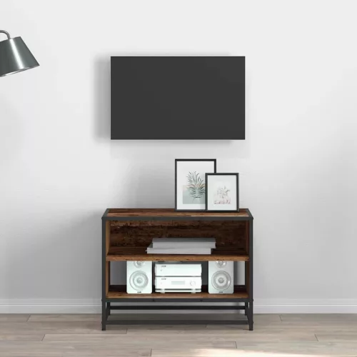 vidaXL TV szekrény Régi fa 61 x 40 x 46 cm Faanyag