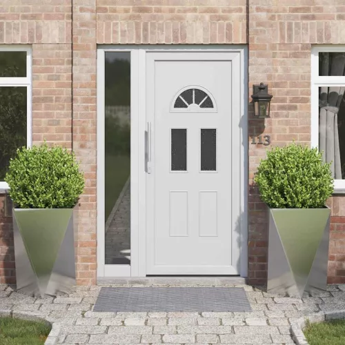 vidaXL Növénytartó 2 pcs Ezüst 50 x 50 x 75 cm Rozsdamentes acél