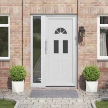 vidaXL Növénytartó 2 pcs Fehér 30 x 30 x 30 cm Acél