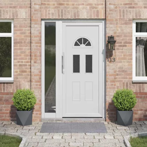 vidaXL Növénytartó 2 pcs Antracit 30 x 30 x 30 cm Acél