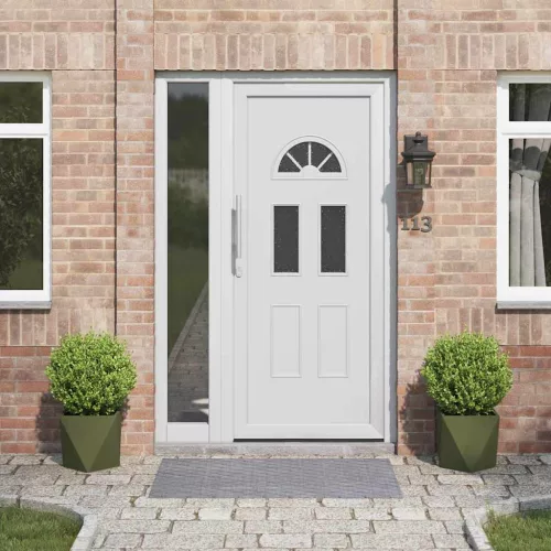 vidaXL Növénytartó 2 pcs Olajzöld 30 x 30 x 30 cm Acél