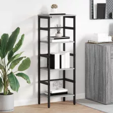   vidaXL Könyvespolc Szürke Sonoma 40 x 29,5 x 115 cm Faanyag