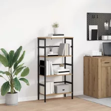  vidaXL Könyvespolc Artisan tölgy 60 x 29,5 x 115 cm Faanyag