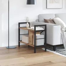 vidaXL Könyvespolc Artisan tölgy 75 x 30 x 58,5 cm Faanyag