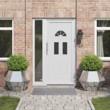   vidaXL Növénytartó 2 pcs Ezüst 75 x 75 x 60 cm Rozsdamentes acél