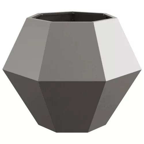 vidaXL Növénytartó Rozsdás 75 x 75 x 60 cm Időjárásálló acél