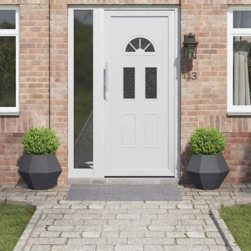 vidaXL Növénytartó 2 pcs Antracit 50 x 50 x 40 cm Acél