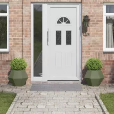 vidaXL Növénytartó 2 pcs Olajzöld 50 x 50 x 40 cm Acél