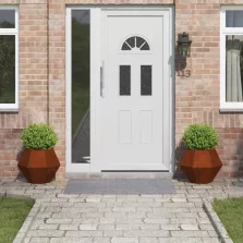   vidaXL Növénytartó 2 pcs Rozsdás 50 x 50 x 40 cm Időjárásálló acél