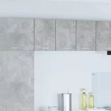   vidaXL Függő szekrény Riga 2 pcs Beton szürke és fehér 30 x 31 x 40 cm