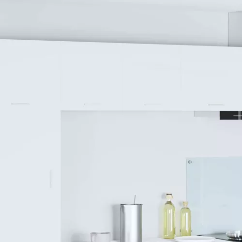 vidaXL Függő szekrény ajtóval Riga 2 pcs Fehér 40 x 31 x 40 cm Faanyag