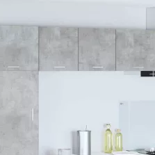   vidaXL Függő szekrény Riga 2 pcs Beton szürke és fehér 40 x 31 x 40 cm