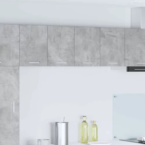 vidaXL Függő szekrény Riga 2 pcs Beton szürke és fehér 60 x 31 x 40 cm
