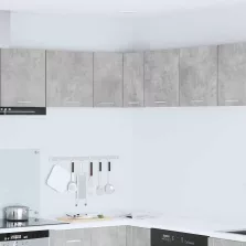   vidaXL Függő szekrény Riga Beton szürke és fehér 57 x 57 x 40 cm