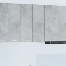   vidaXL Függő szekrény Riga 2 pcs Beton szürke és fehér 30 x 31 x 80 cm