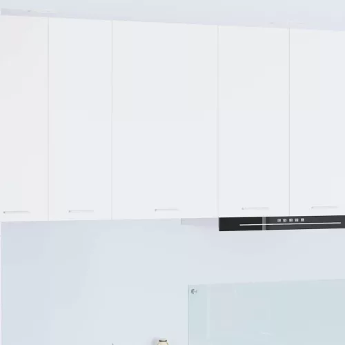 vidaXL Függő szekrény polcokkal Riga Fehér 50 x 31 x 80 cm Faanyag