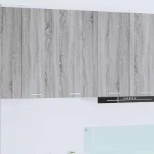   vidaXL Függő szekrény Riga Szürke Sonoma és fehér 50 x 31 x 80 cm